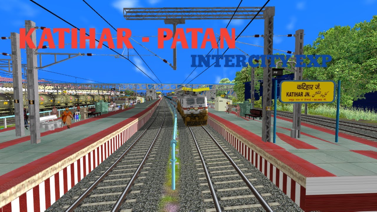 🚂 15713 KATIHAR - PATNA INTERCITY  EXP  | | MSTS   | | AJAY GAMING  🔥