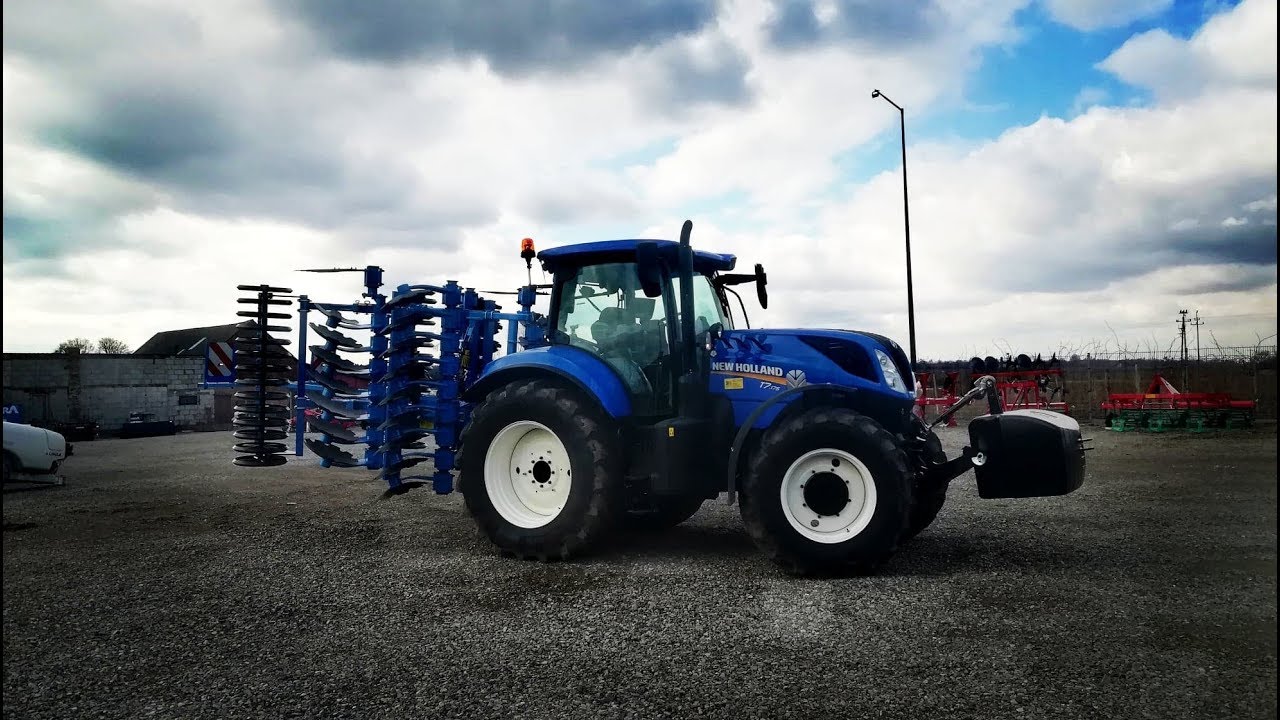 Nowy nabytek 2019 TALERZÓWKA MANDAM DO NH T7 w GR  HUBERTUS *Team Agro Lubelskie*#nowynabyek