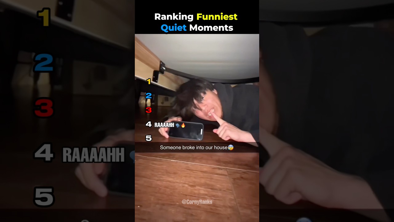 Рейтинг самых смешных тихих моментов 😭