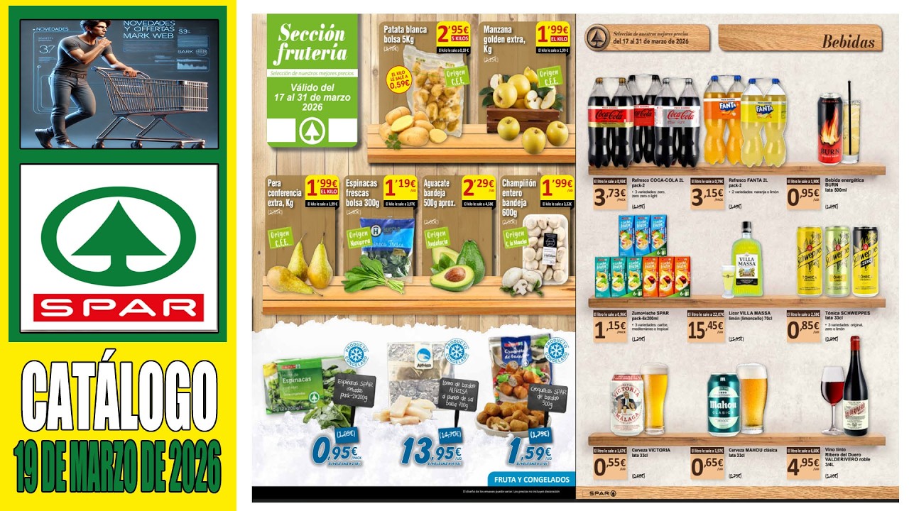 Folleto SPAR desde el 17 de marzo de 2026 | Catálogo Spar desde el 17 de marzo de 2026