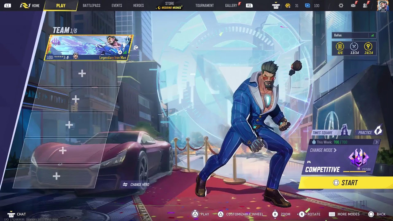 Marvel Rivals Comp