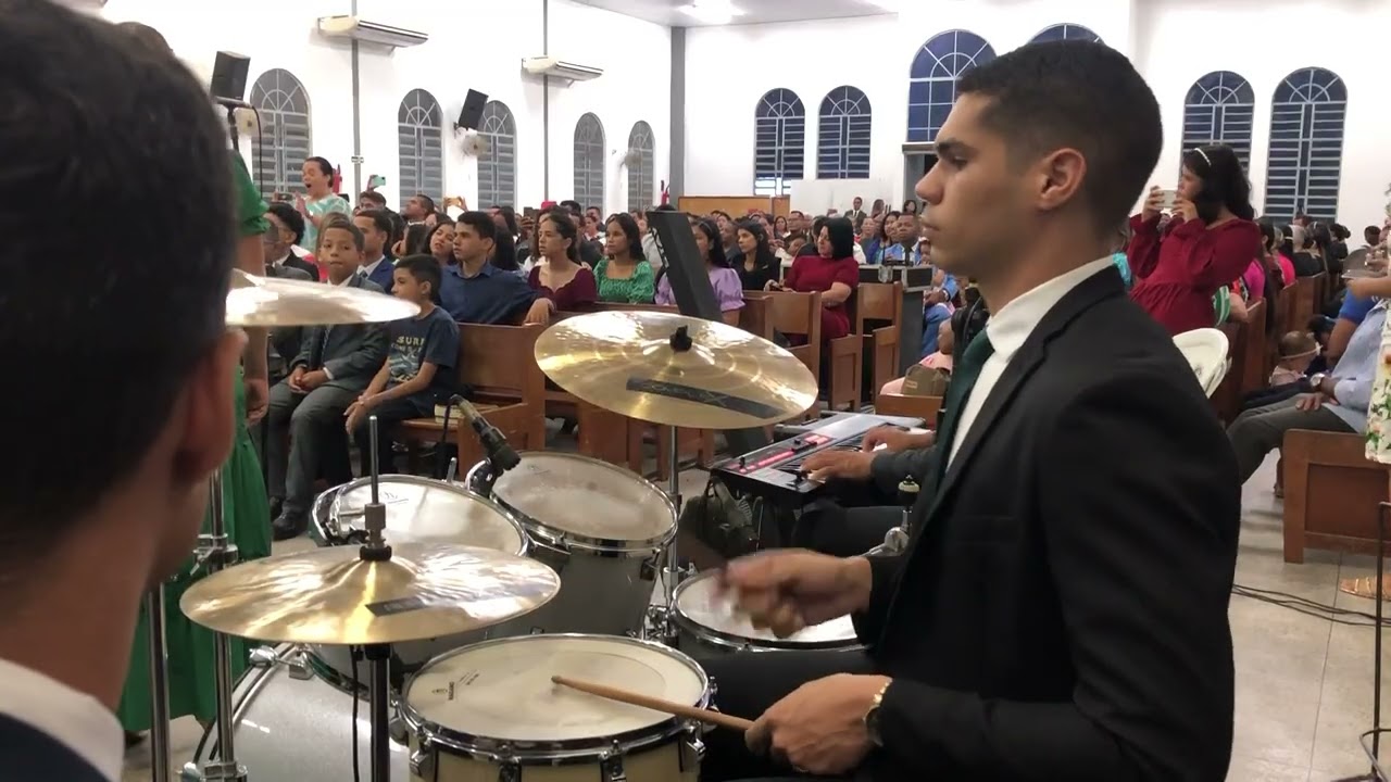Sê forte e Corajoso - Drum Cam - Prisma