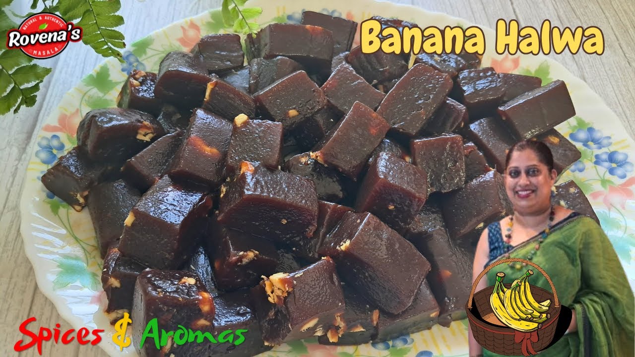 Banana Halwa Recipe | Kerala Banana Halwa Recipe | Halwa | Indian Sweets |