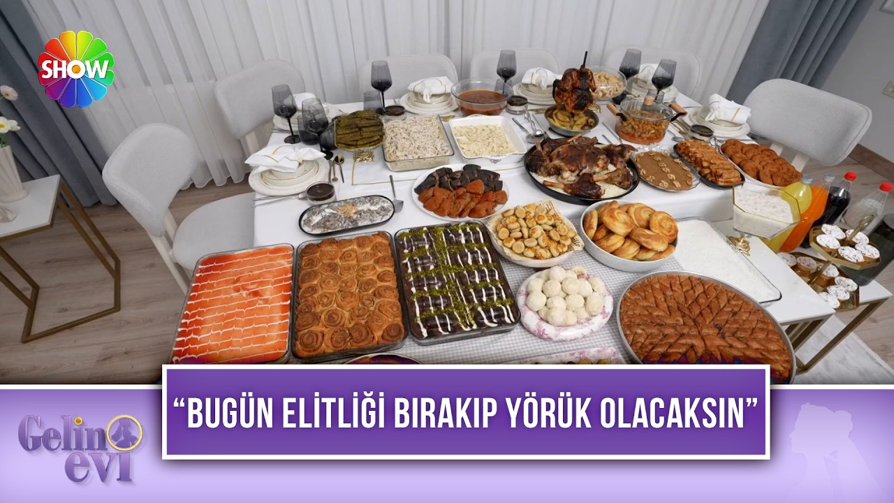 Emine Gelin'in 'yörük' sunum masası! | Gelin Evi 1655. Bölüm