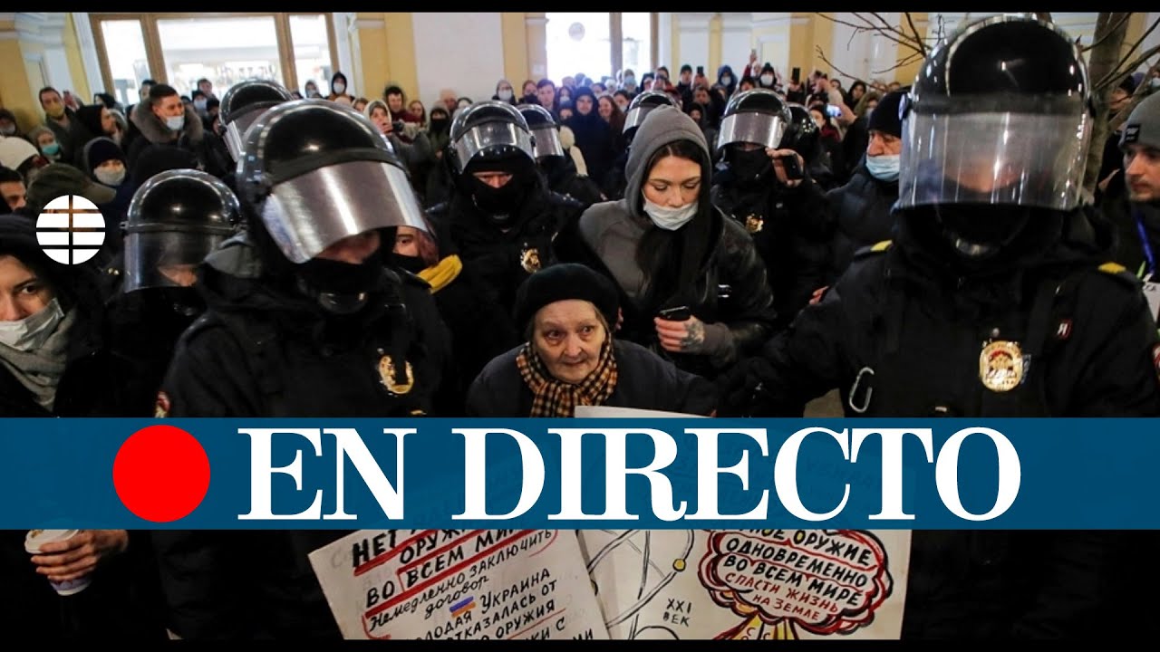 DIRECTO | Protestas en Rusia contra Putin y su estrategia bélica en la guerra de Ucrania