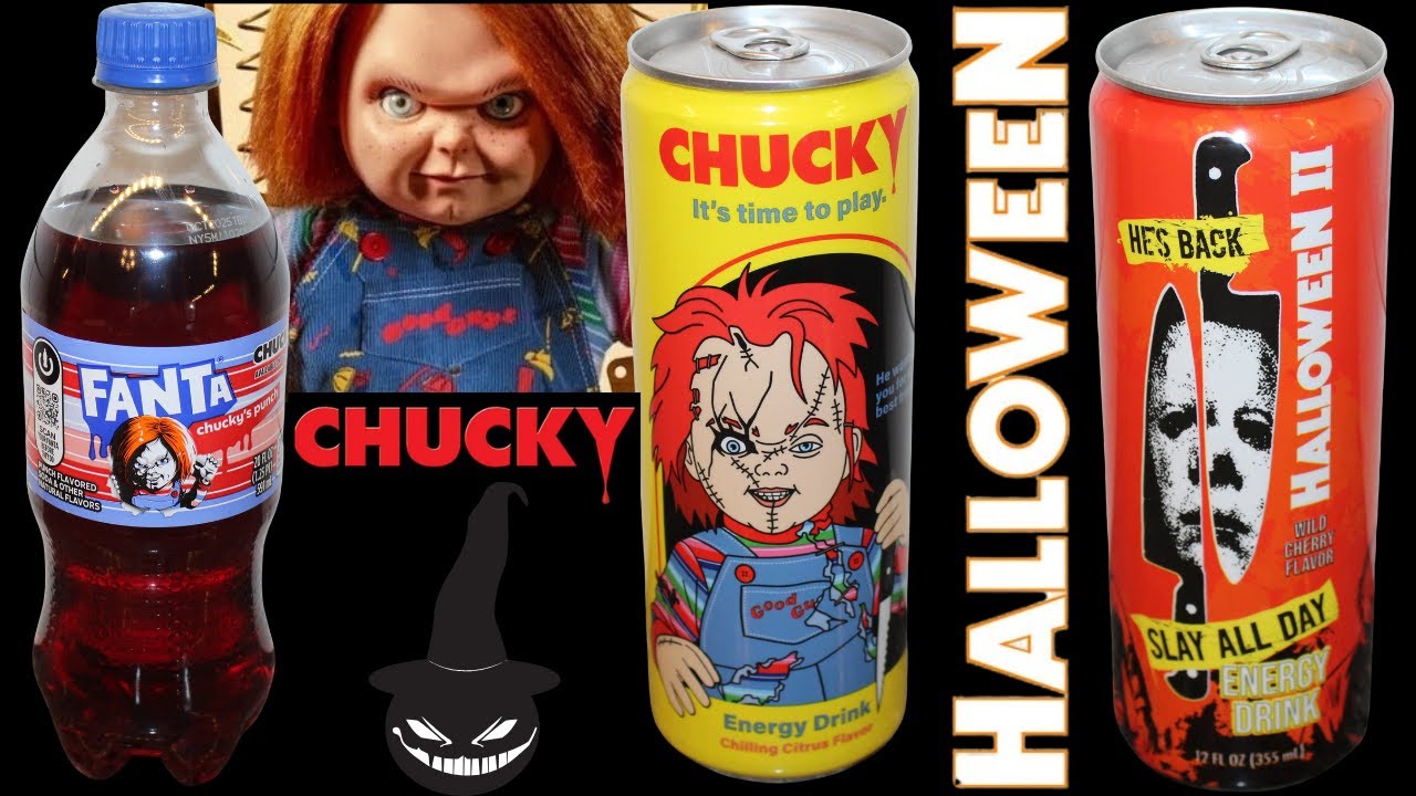 Fanta Chucky’s Punch, Chucky Energy Drink & Halloween II Energy Drink Review