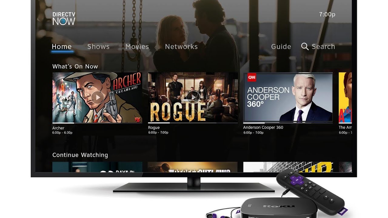 DIRECTV NOW on Roku