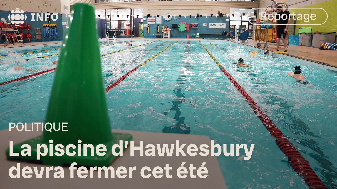 La piscine intérieure de Hawkesbury nécessite des travaux majeurs