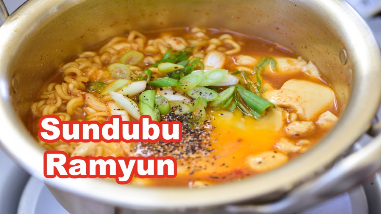 Sundubu Ramyun/Ramen (순두부라면)