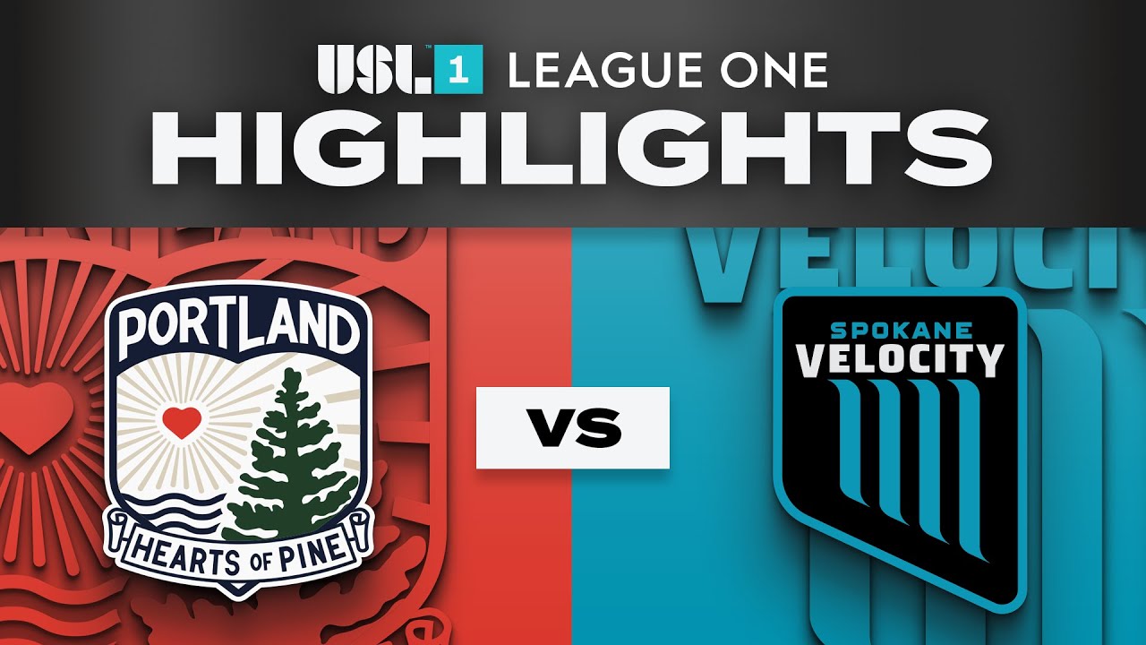 10.21.2025 | Portland Hearts of Pine vs. Spokane Velocity FC - Game Highlights