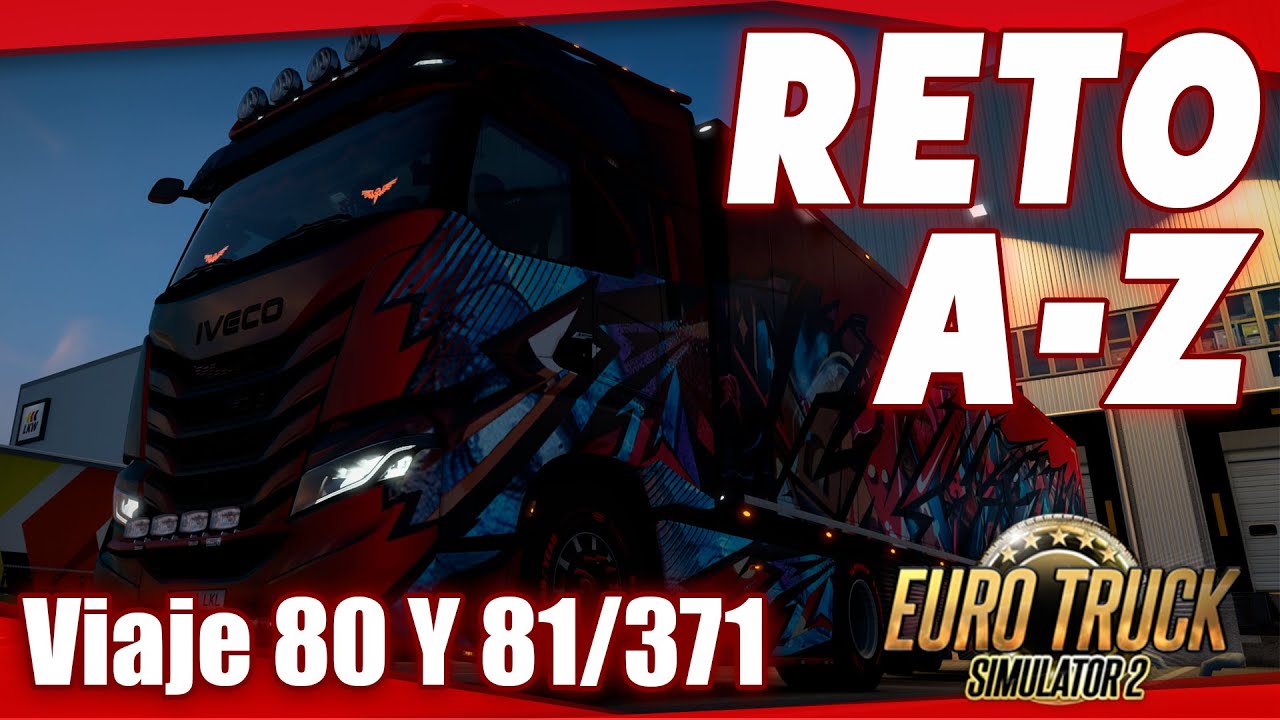 🚛 RETO A-Z | Entregas por TODAS las ciudades (Viaje 80 y 81: Dortmund/Dover/Dresde)