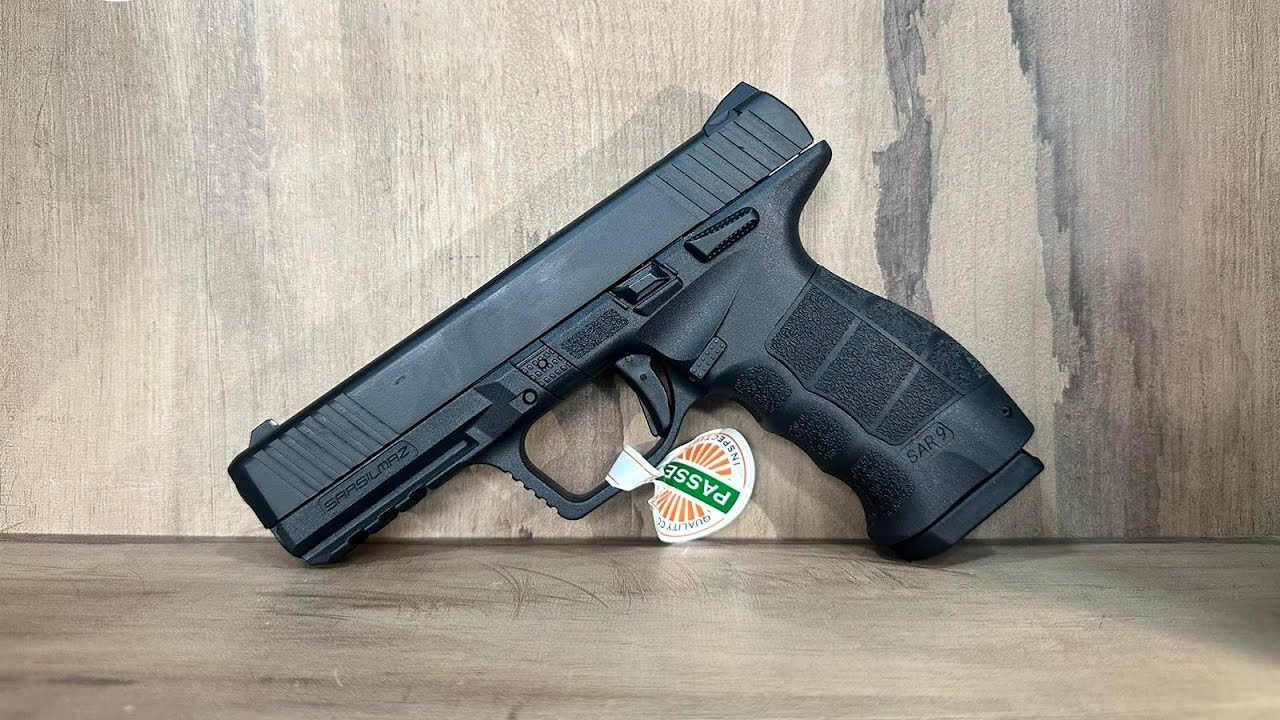 9mm Sarsilmaz SAR 9 Full Size Pistol Review