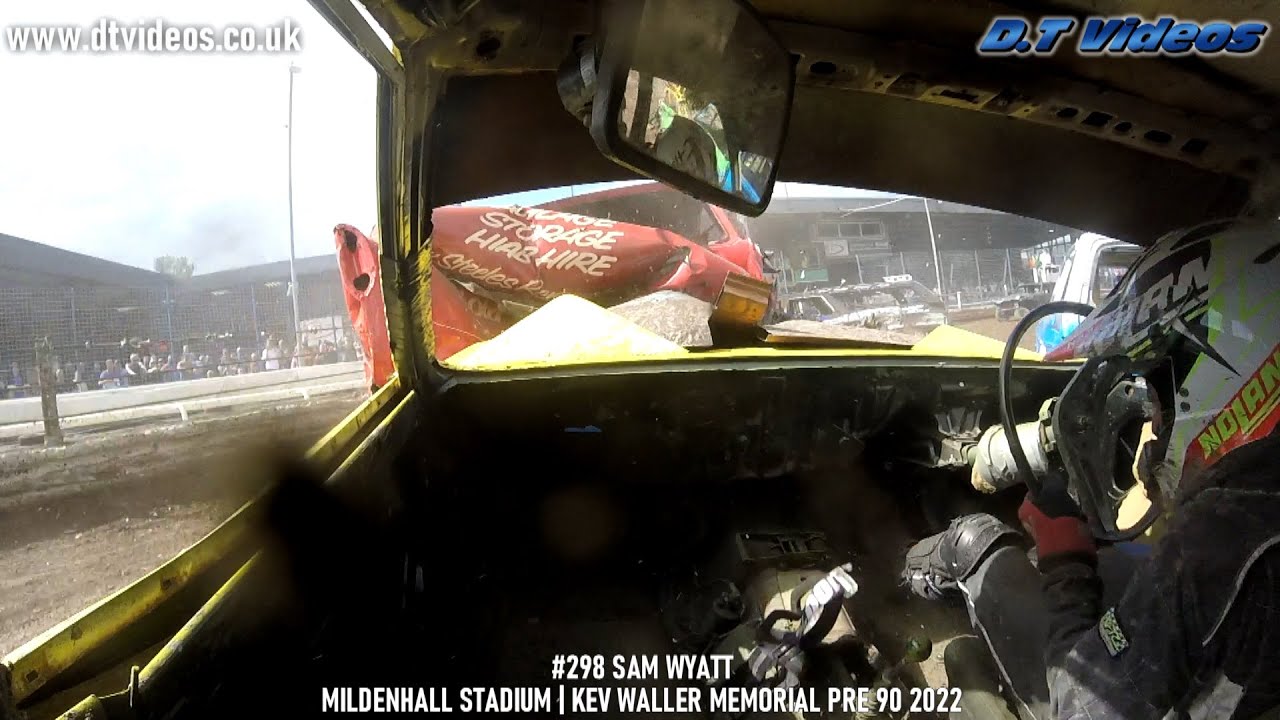 Sam Wyatt #298 | Kev Waller Memorial Pre 90 2022 | Mildenhall Stadium | In Car Video