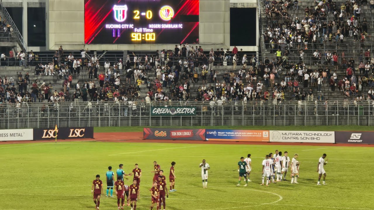 Full video Kuching City Fc vs Negeri Sembilan Fc 2-0 31/1/26 