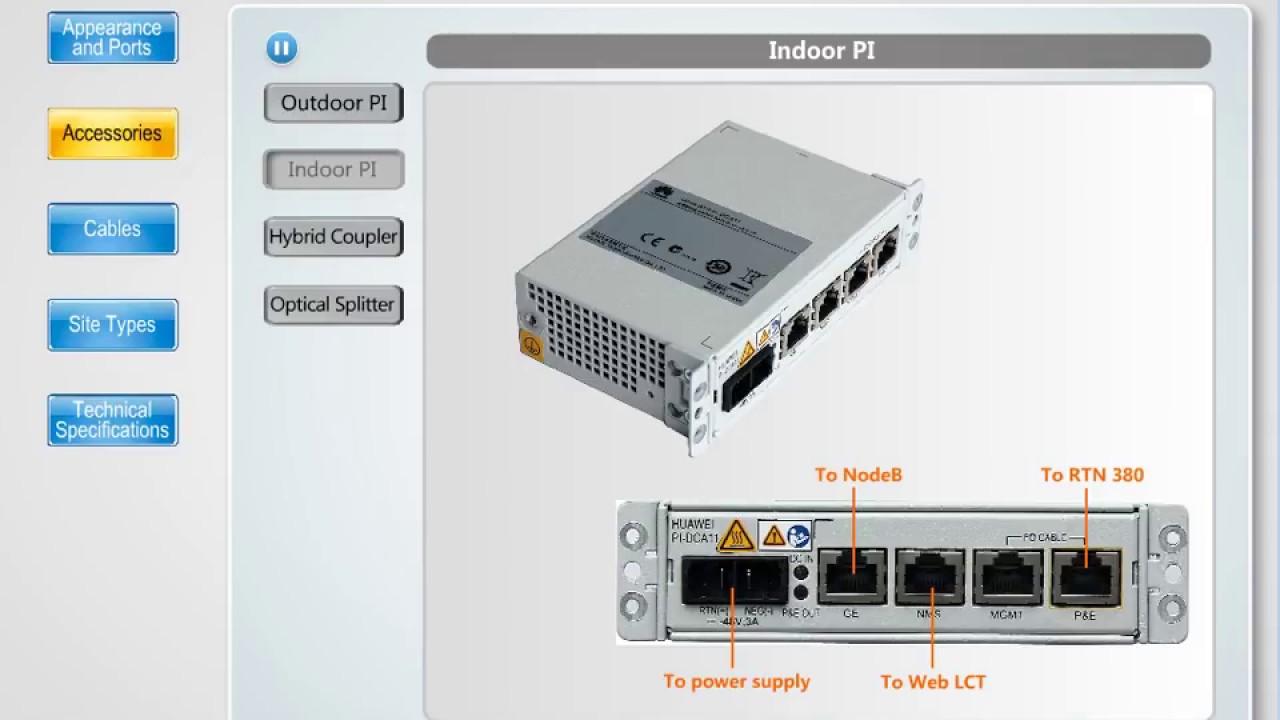 RTN 380 V100R002 HUAWEI  Hardware At a Glance Multimedia