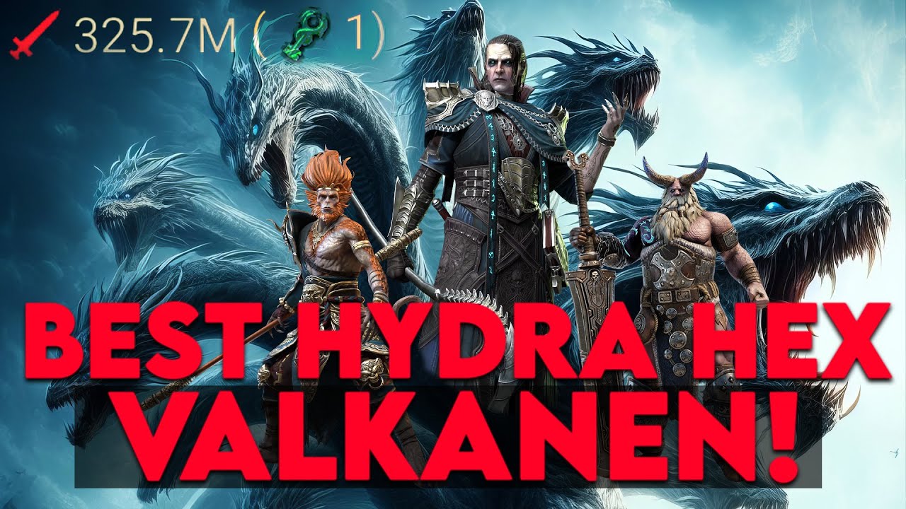 Valkanen Best Hydra Hex Champion! Amazing Kits! | Raid: Shadow Legends