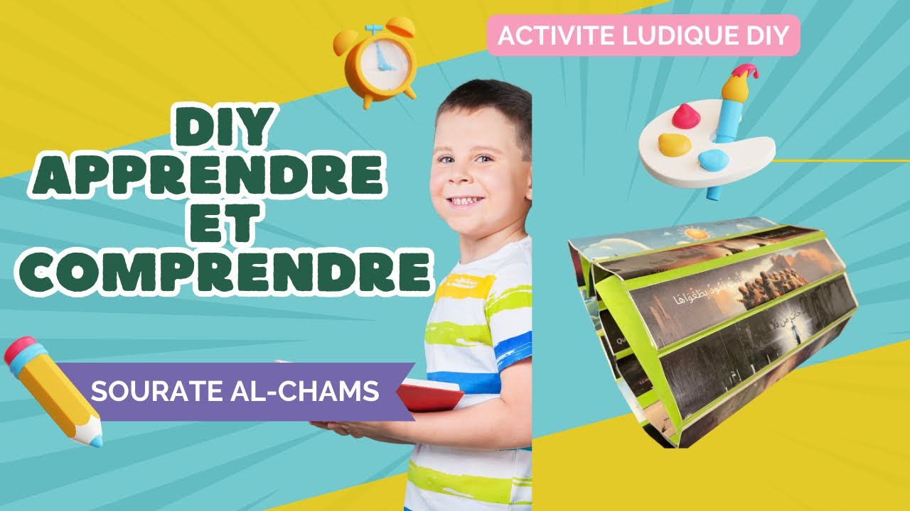 DIY Islamique : Apprends une Sourate avec un Pliage Magique ! (Activité Ludique pour Enfants)"