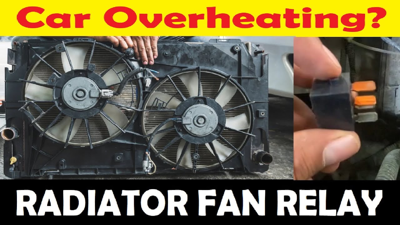 Radiator Fan Relay | How to bypass Radiator FAN