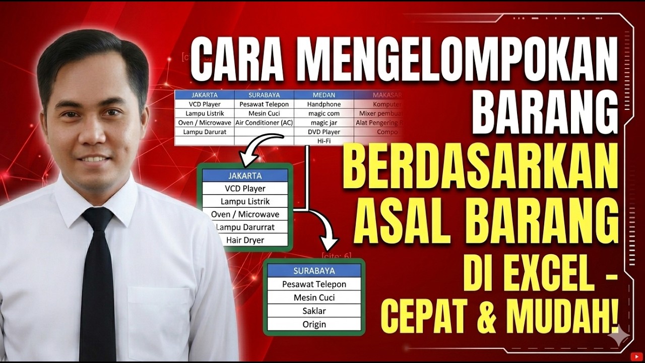 Cara Mengelompokan Data Berdasarkan Kreteria Tertentu