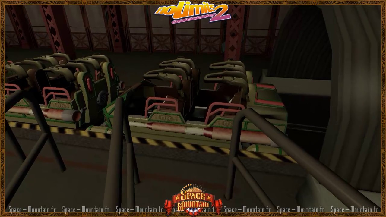Simulation Ultra réaliste Space Mountain 