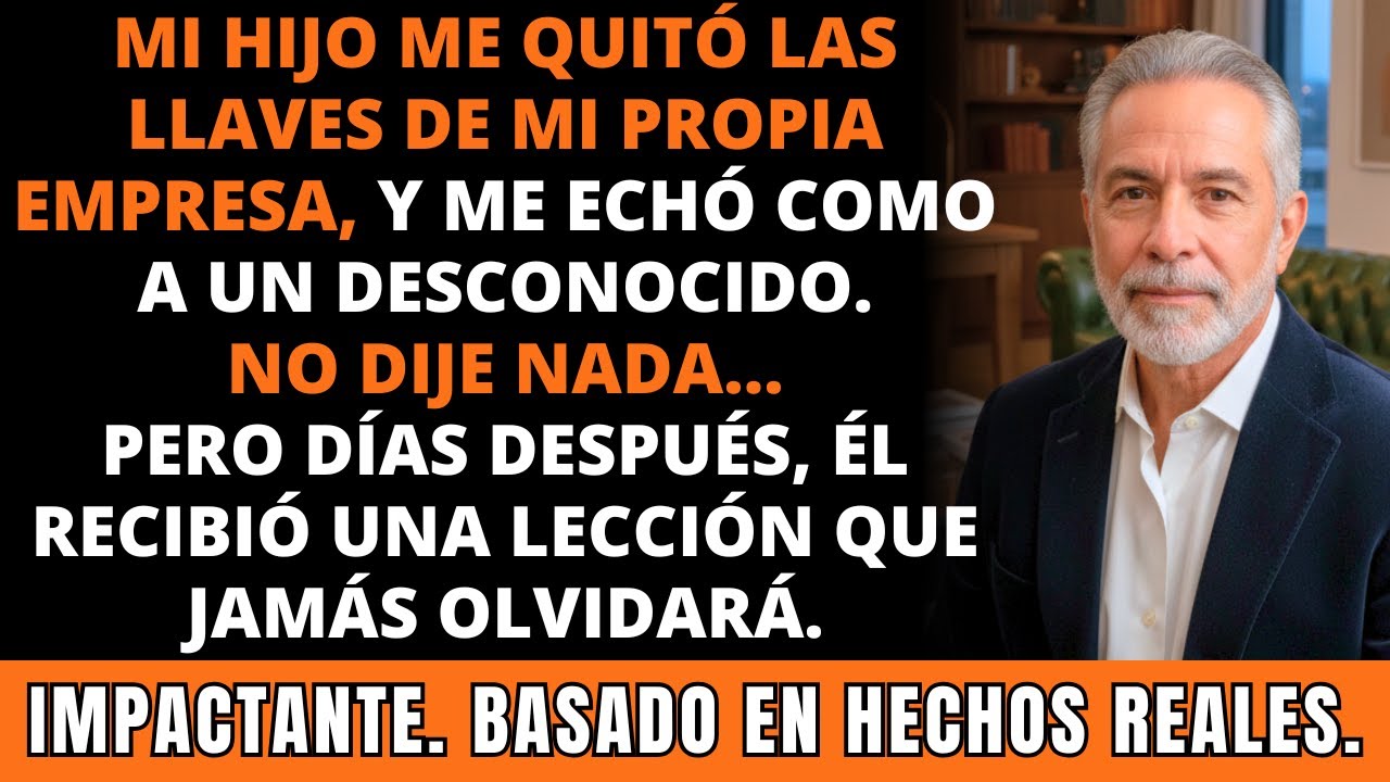 Mi Hijo Me Quitó Las Llaves De Mi Oficina — Días Después, Recibió Una Sorpresa Inesperada
