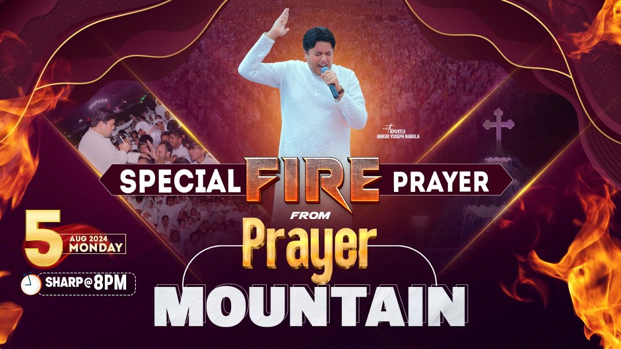 🛑 LIVE HEALING PRAYER FROM PRAYER MOUNTAIN (05-08-2024) || Ankur Narula Ministries