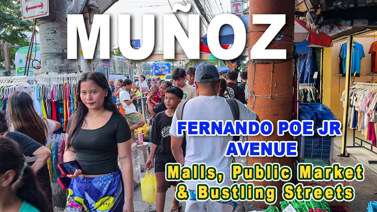 MUÑOZ and Fernando Poe Jr. AVENUE | Walking Tour in Quezon City’s High-Traffic Hub