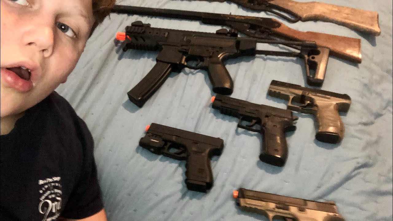 Whole gun collection!!! ( fake guns) 