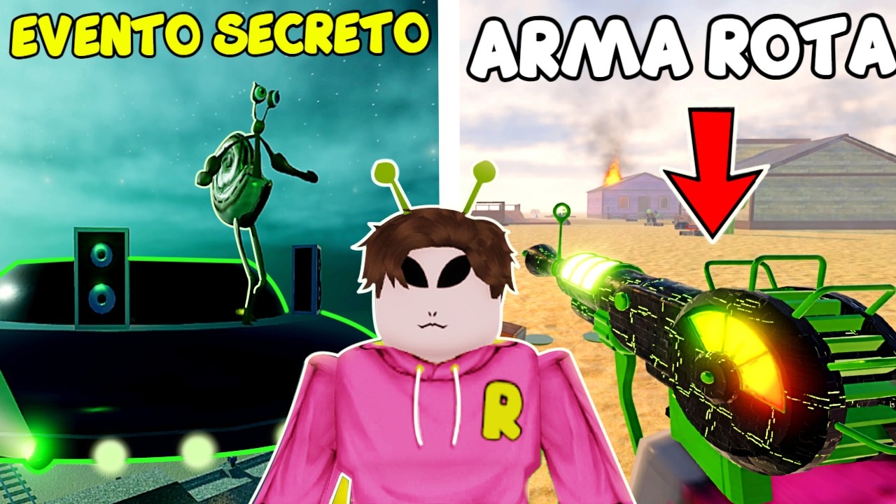 Sobreviví al EVENTO ALIEN  SECRETO y Desbloqueé una NUEVA CLASE en Dead Rails