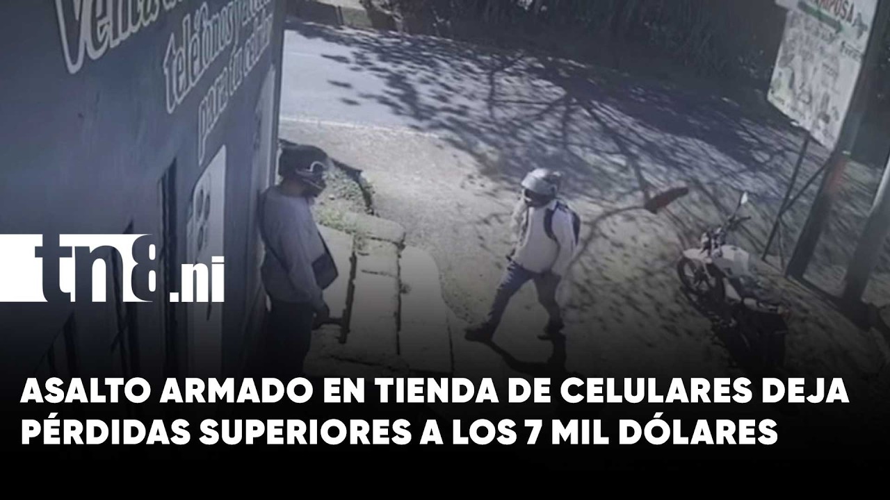 Asalto en Ticuantepe deja pérdidas de hasta 7 mil dólares