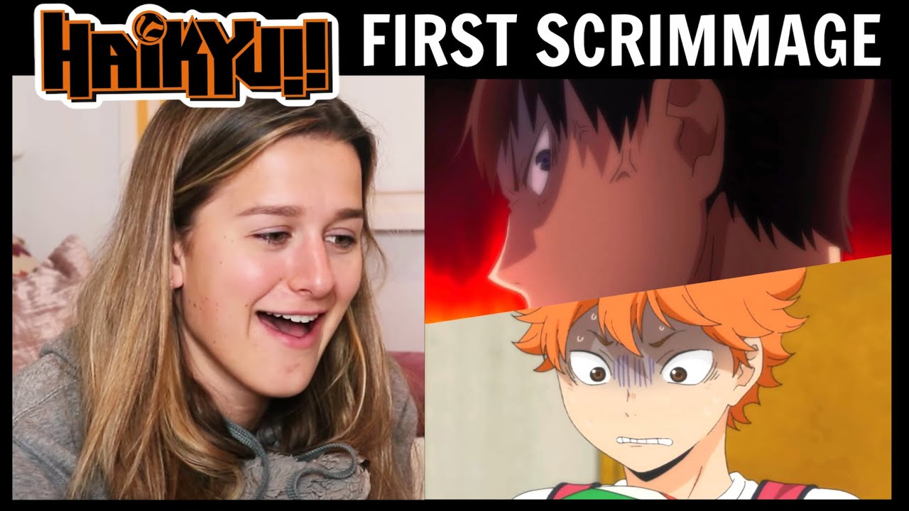 USC LIBERO РЕАГИРУЕТ НА ХАЙКЮУ S1 E6 | КАРАСУНО ПЕРВАЯ СРАВНЯ!! (Хината и Кагеяма играют вместе)