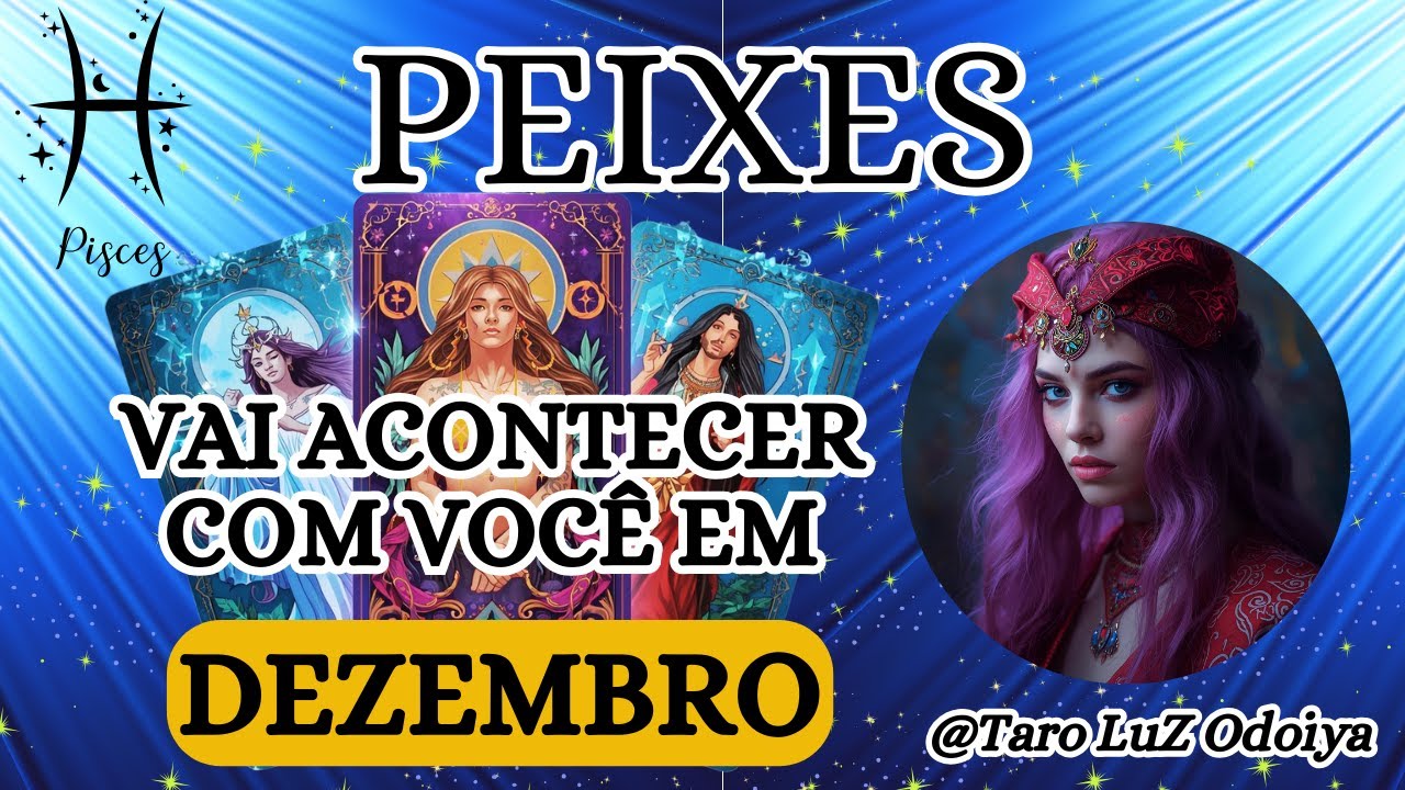PEIXES♓DE REPENTE TUDO ACONTECE COM TANTA RAPIDEZ…...SERÁ ALGO MUITO POSITIVO PARA SEU FUTURO!
