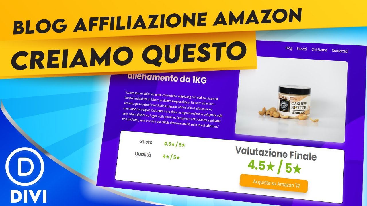 Creiamo un Affiliate Blog con Amazon! Plugin ACF e Sezione Recensioni (Divi+WordPress)