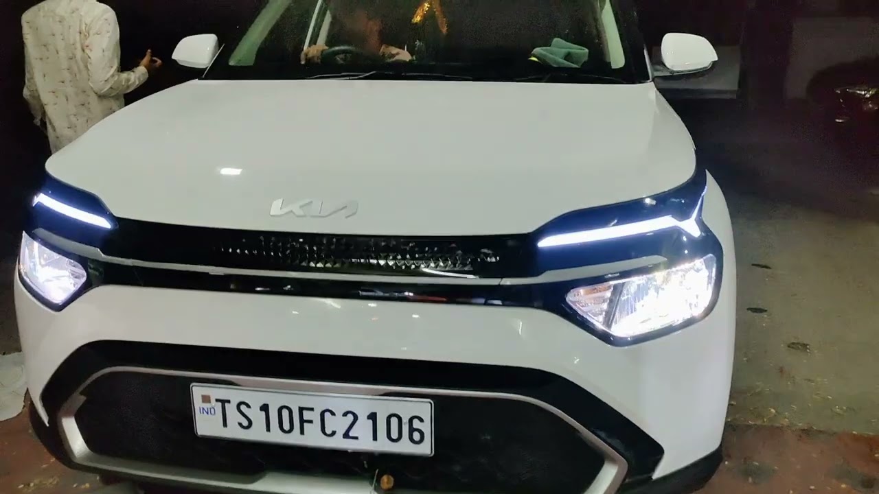 Kia Carens Drl, LED Headlights, Ambient Lighting at Hyderabad