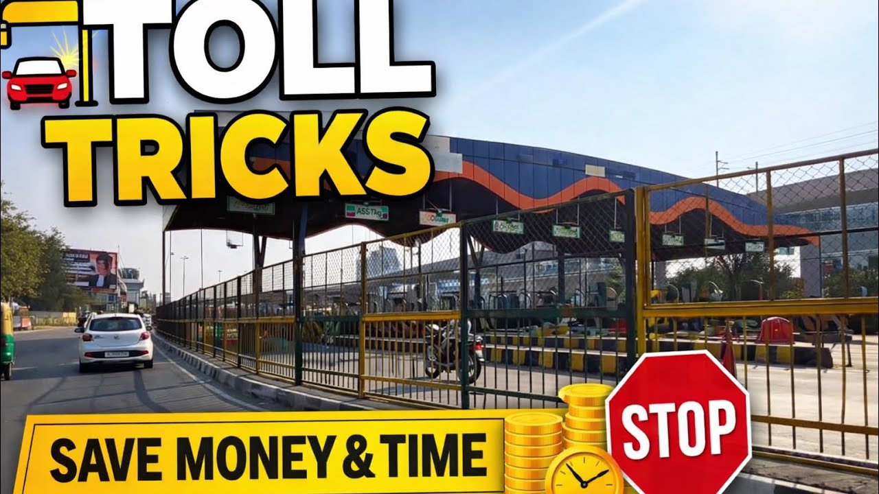 Toll Plaza Hack 😲 | 100% Working Trick Har Toll Plaza Pe Kaam Aane Wala Trick 🚗💨