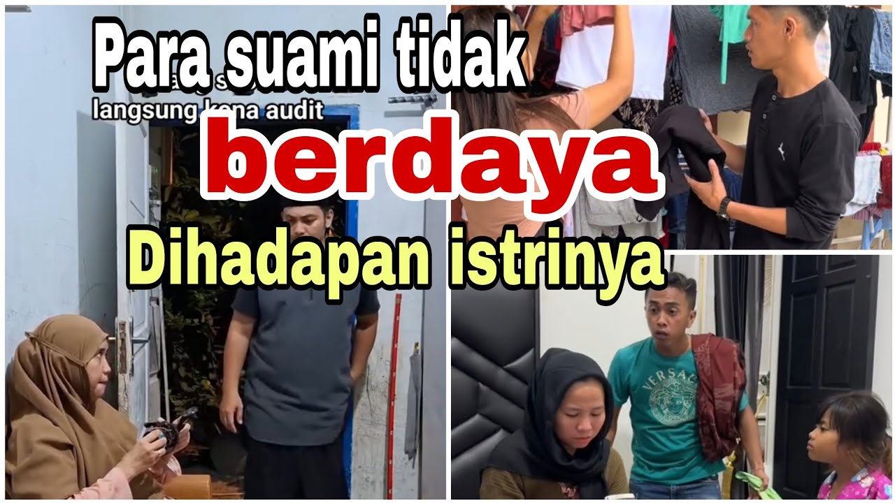 Viral‼️ Rangkuman para suami tidk berdaya depn istrinya