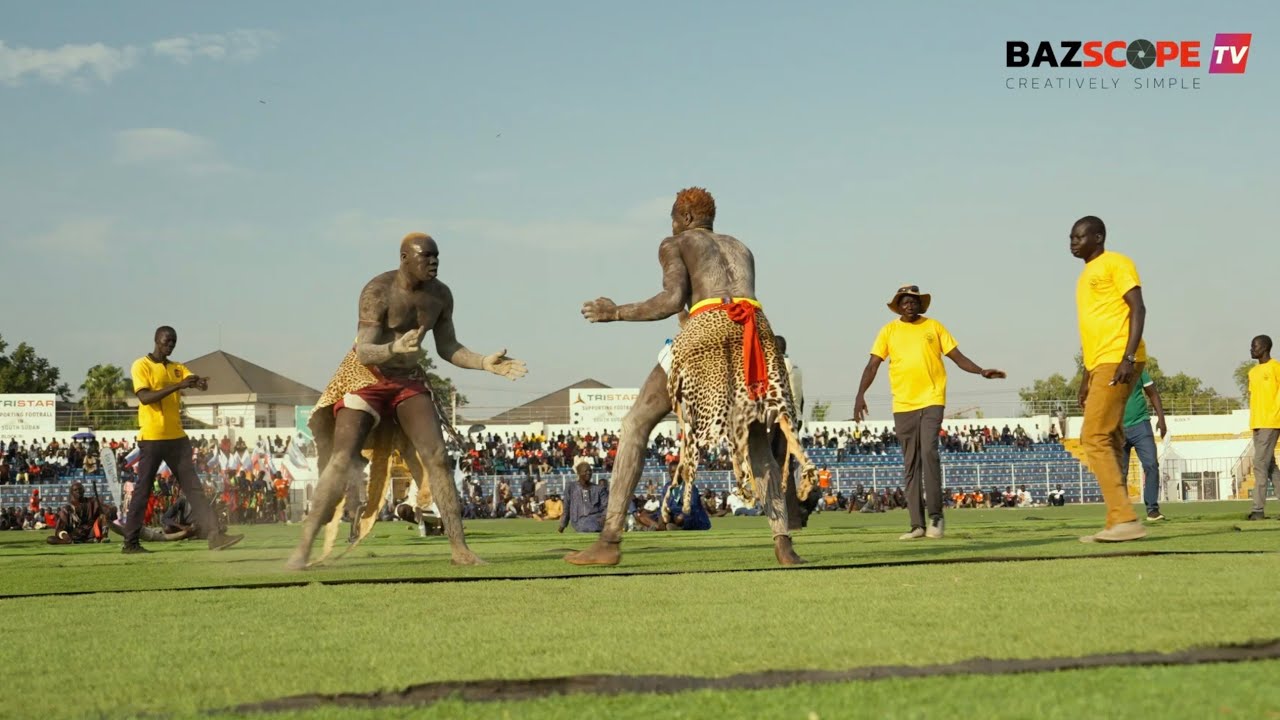 Wrestling Yirol East Vs Awerial #south sudanese wrestling