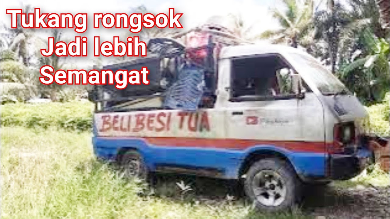 Tukang rongsok semakin semangat kalau dapat seperti ini 