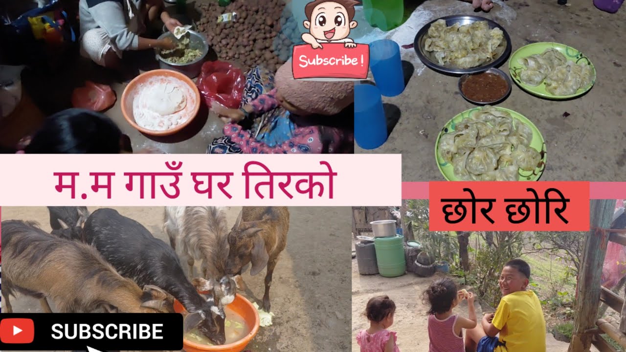 maiti ghar ma momo  kati paxi pariwar nai baseara (म.म खादाई)#minivlog #youtube #ParbatiRai