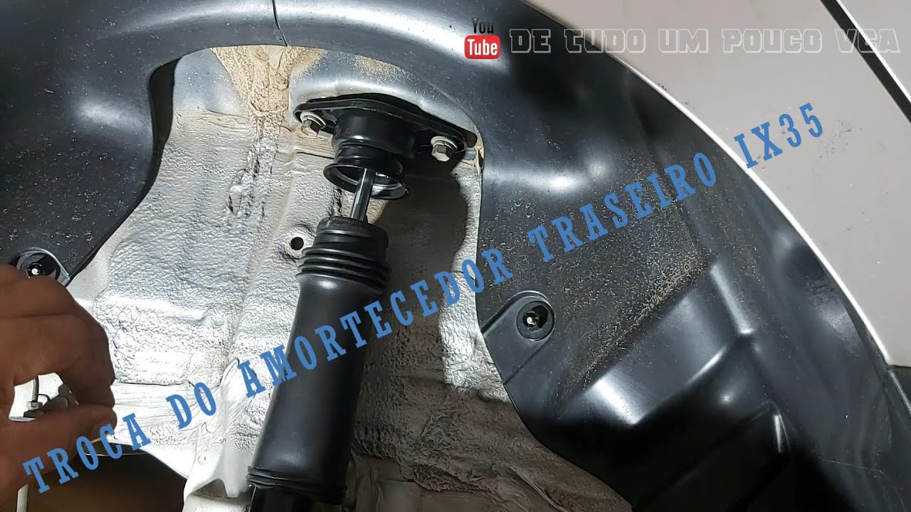 TROCA DO AMORTECEDOR TRASEIRO IX35