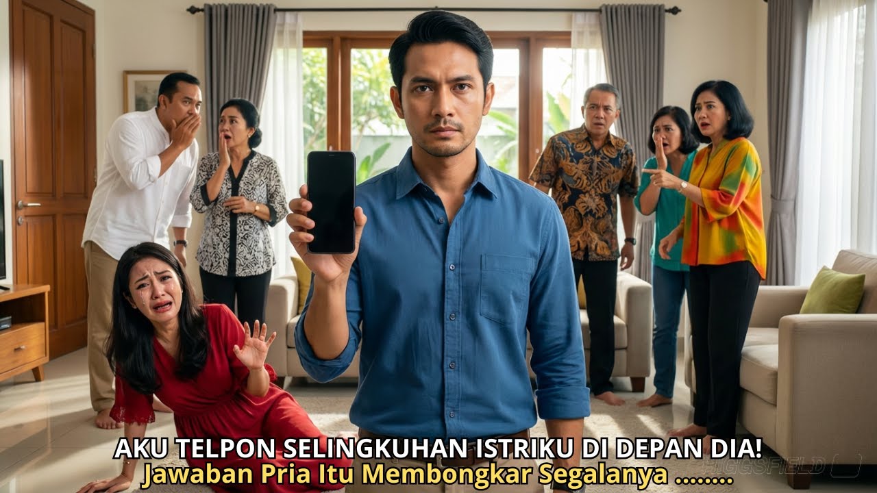 AKU TELPON SELINGKUHAN ISTRIKU DI DEPAN DIA!Jawaban Pria Itu Membongkar Segalanya