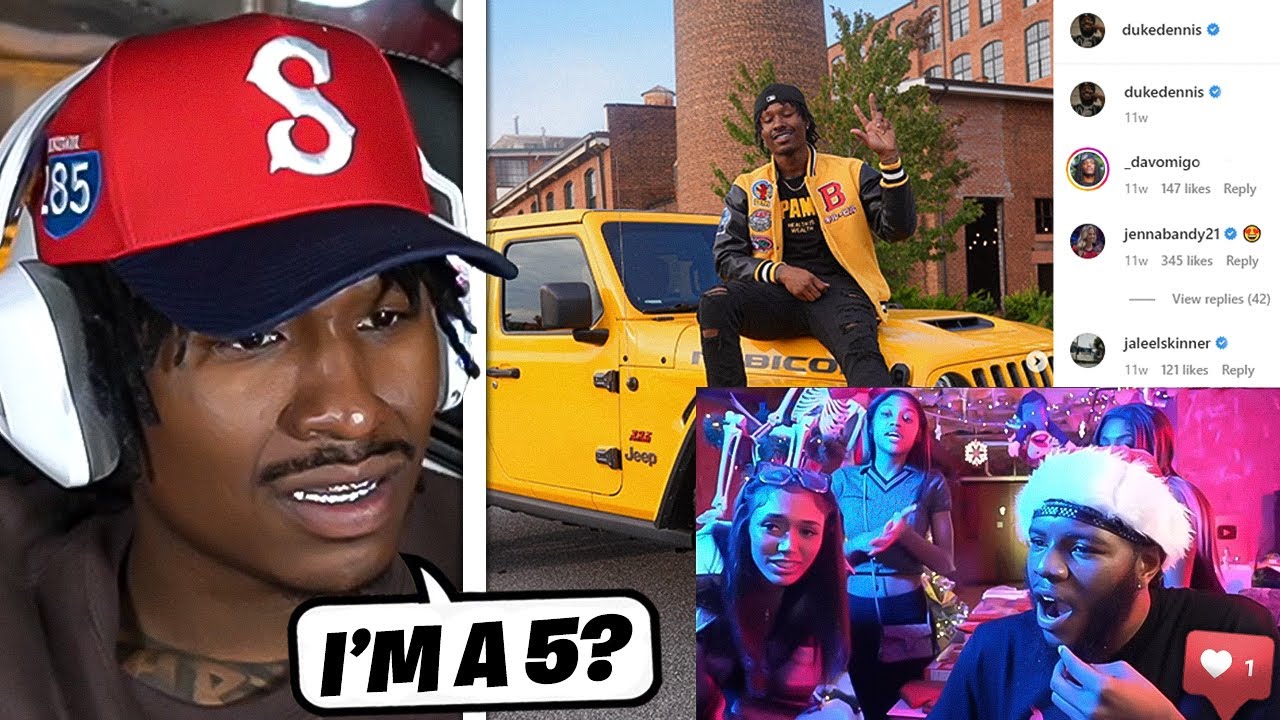Duke Dennis Reacts To ChrisNxtDoor Gets 3 Girls To Rate AMP Members Live!