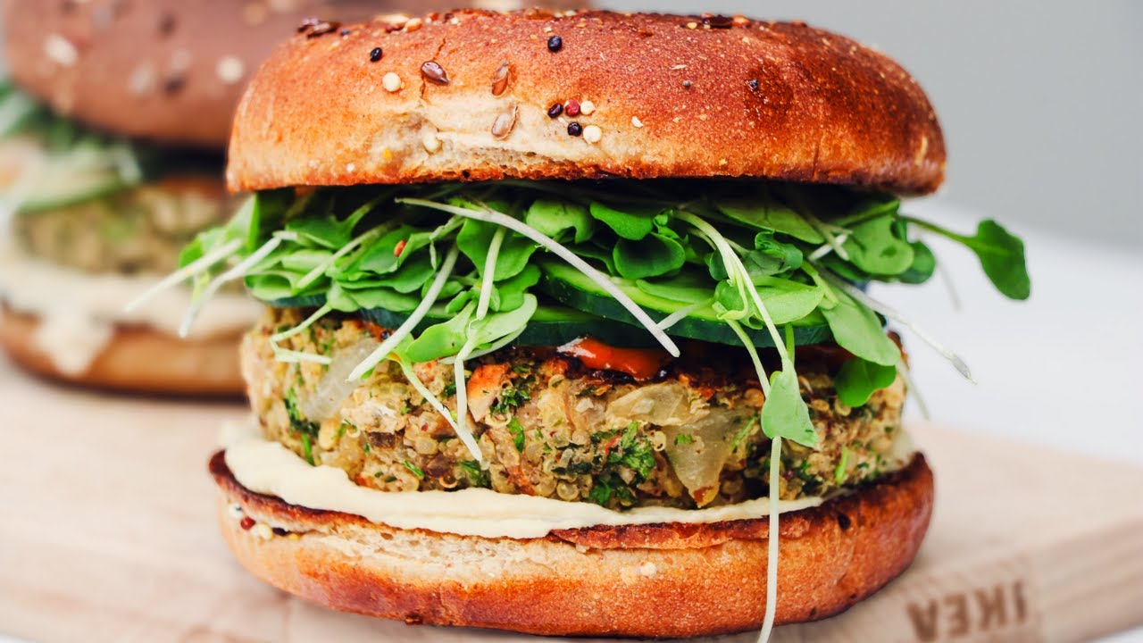 Bean and Quinoa Burger | Healthy & Easy Vegan Soul Food