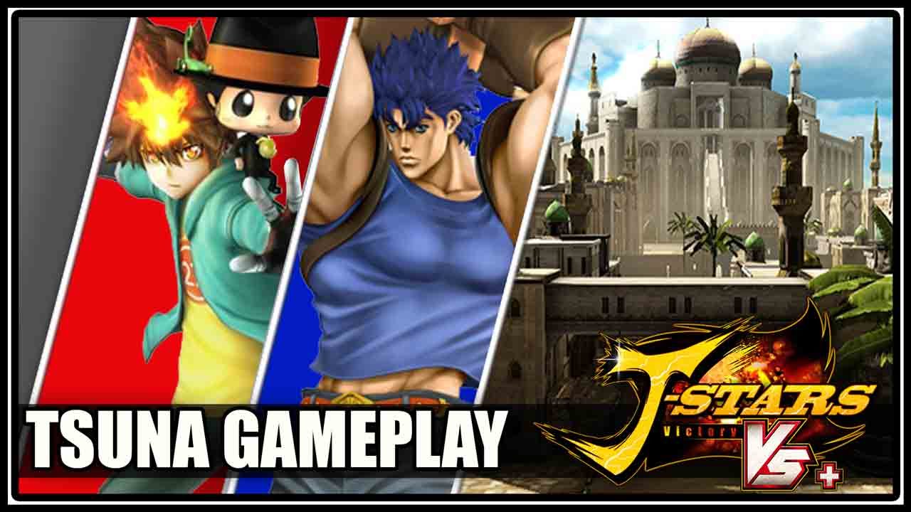 J-Stars Victory Vs. + | Tsunayoshi Sawada & Reborn Gameplay! [1080p60]