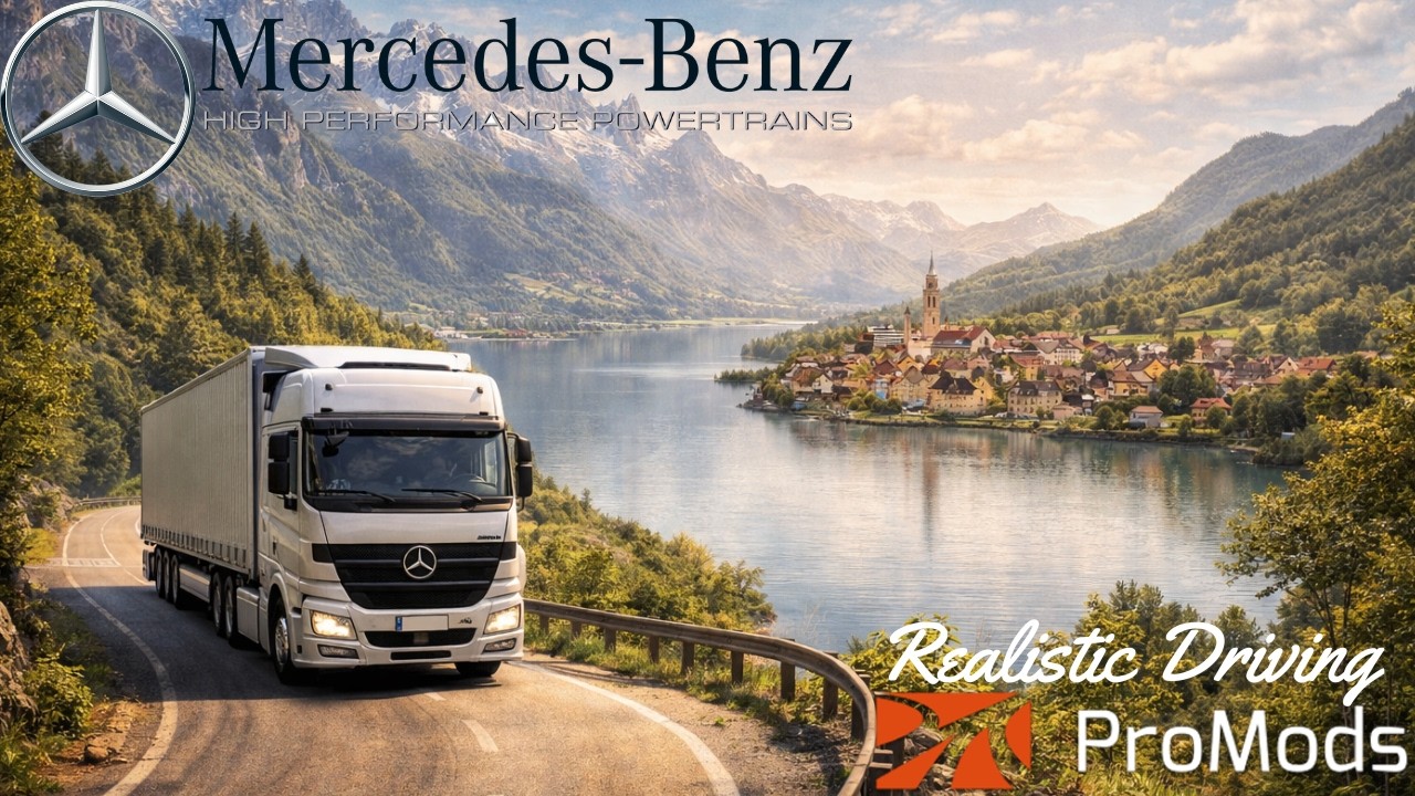 Euro Truck Simulator 2 | COMBO MAP | 4K топова графіка від Snowy Moon | Реалістичне водіння | 1.58 |