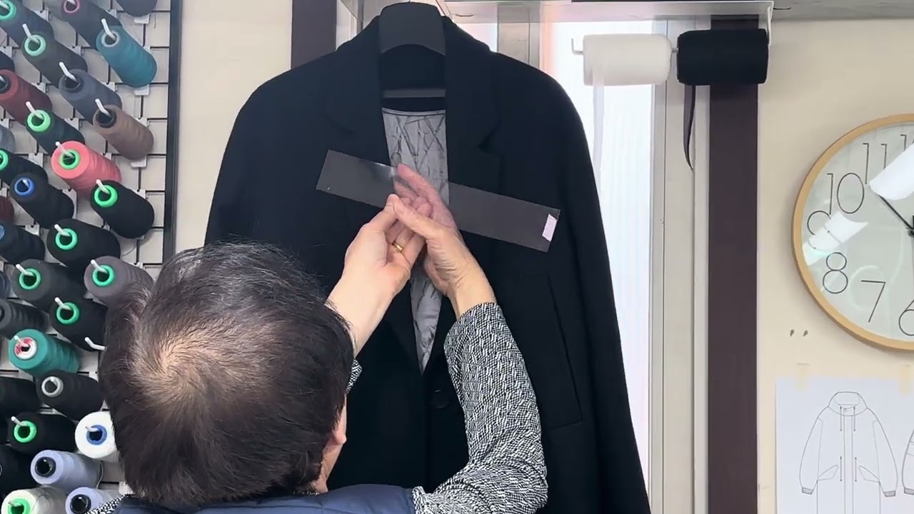 260127 코트만들기 - 카라 패턴 수정 방법 