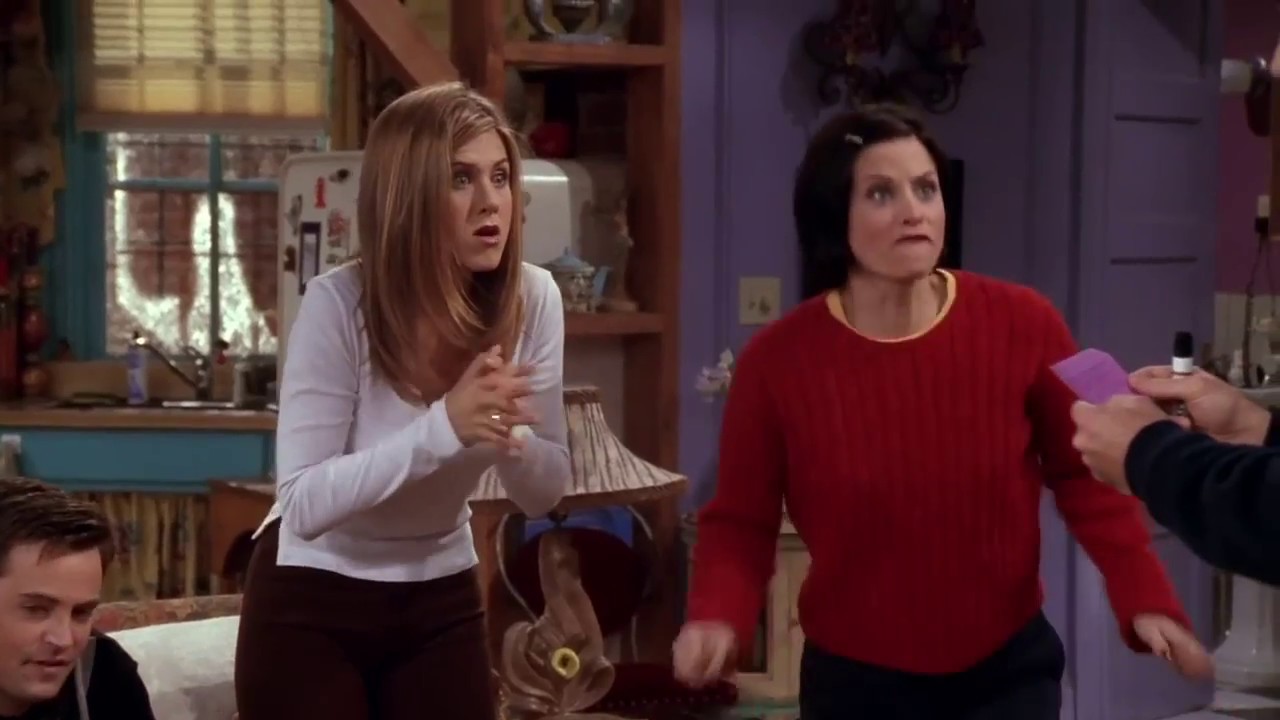 learn the alphabet with the FRIENDS cast