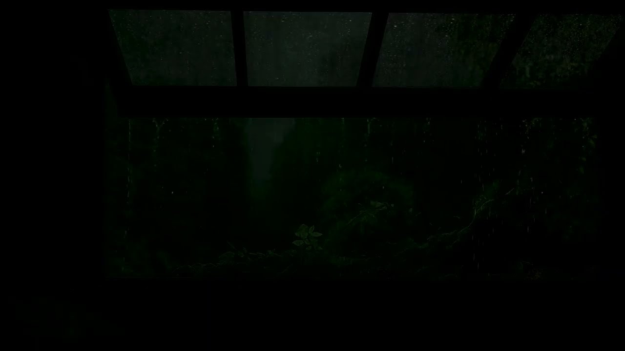 Fall Asleep to Dark Norway Rain 🌧️ Minimal Nordic Night | No Ads
