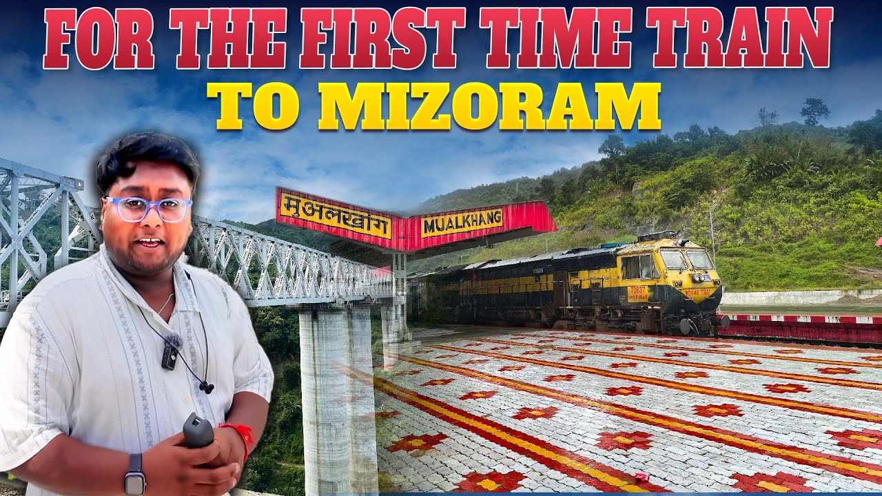 Indian Railways Changing Mizoram | Sairang–Bairabi Rail Route Explained | Railways Mega Project 2025