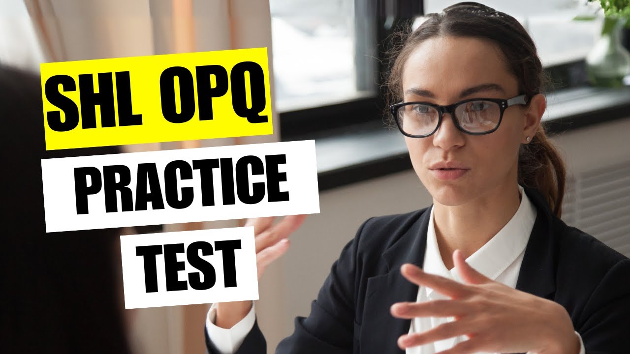 SHL OPQ Practice Test 2026 Occupational Personality Questionnaire Exam Questions & Answers